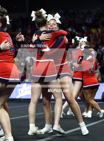 Thumbnail 2 in VHSL State Cheer Competition (Class 3) photogallery.