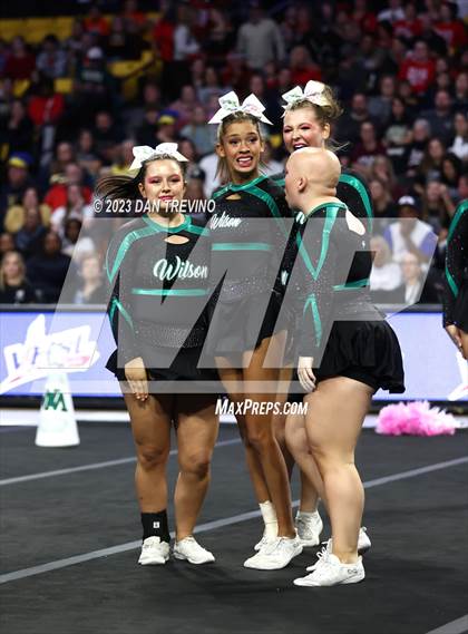 Thumbnail 1 in VHSL State Cheer Competition (Class 3) photogallery.