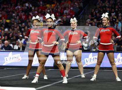 Thumbnail 1 in VHSL State Cheer Competition (Class 3) photogallery.