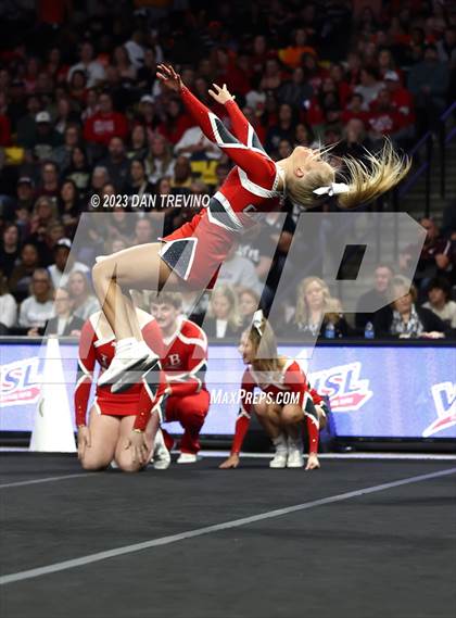 Thumbnail 1 in VHSL State Cheer Competition (Class 3) photogallery.
