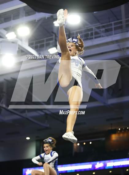 Thumbnail 1 in VHSL State Cheer Competition (Class 3) photogallery.