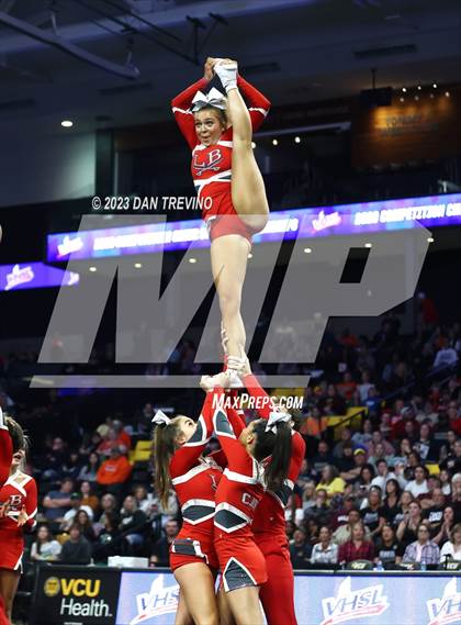Thumbnail 1 in VHSL State Cheer Competition (Class 3) photogallery.
