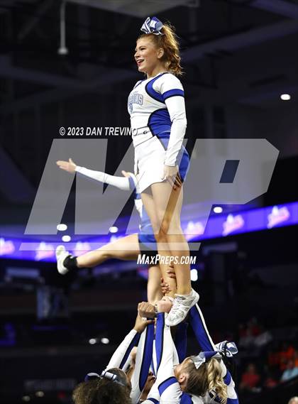 Thumbnail 2 in VHSL State Cheer Competition (Class 3) photogallery.