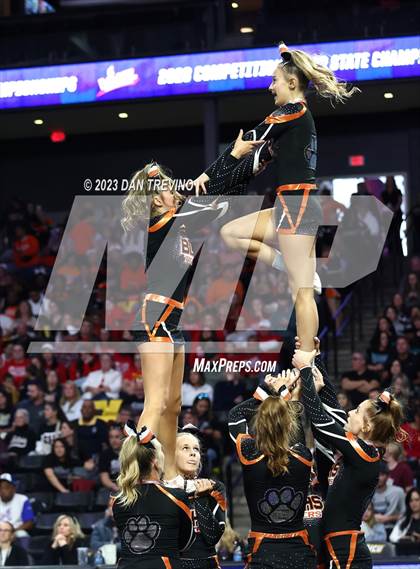 Thumbnail 1 in VHSL State Cheer Competition (Class 3) photogallery.