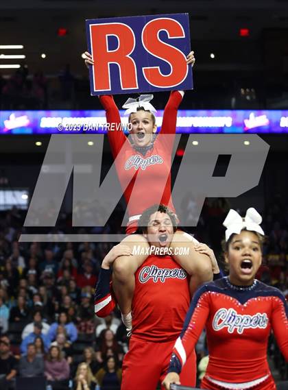 Thumbnail 3 in VHSL State Cheer Competition (Class 3) photogallery.