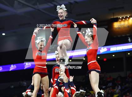 Thumbnail 3 in VHSL State Cheer Competition (Class 3) photogallery.