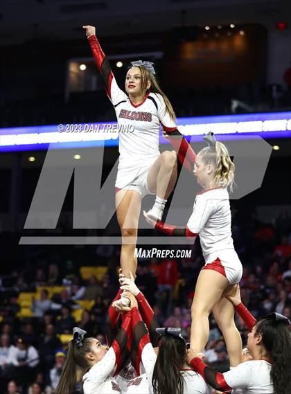 Thumbnail 3 in VHSL State Cheer Competition (Class 3) photogallery.