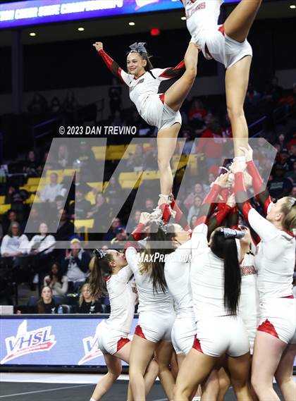 Thumbnail 1 in VHSL State Cheer Competition (Class 3) photogallery.