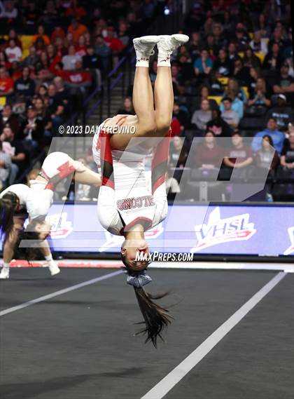 Thumbnail 2 in VHSL State Cheer Competition (Class 3) photogallery.