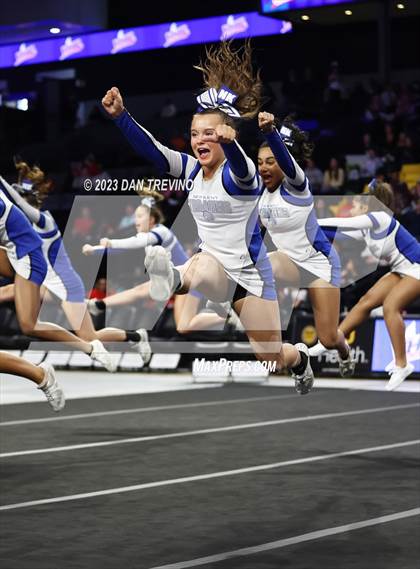 Thumbnail 3 in VHSL State Cheer Competition (Class 3) photogallery.