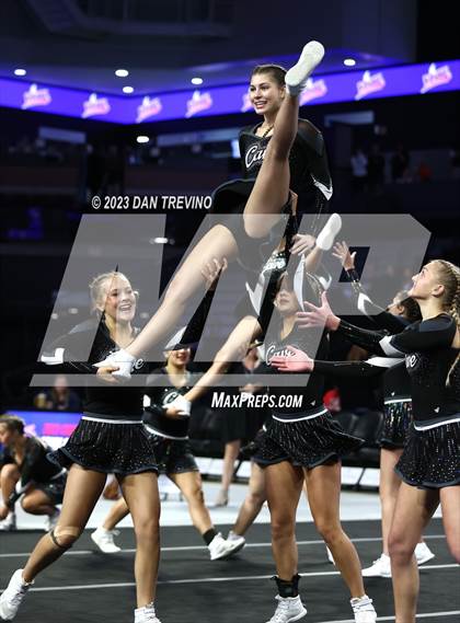 Thumbnail 3 in VHSL State Cheer Competition (Class 3) photogallery.
