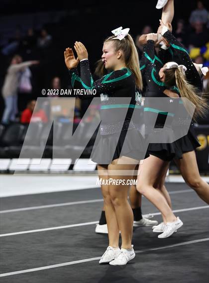 Thumbnail 3 in VHSL State Cheer Competition (Class 3) photogallery.