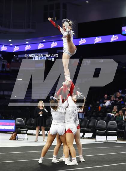 Thumbnail 2 in VHSL State Cheer Competition (Class 3) photogallery.
