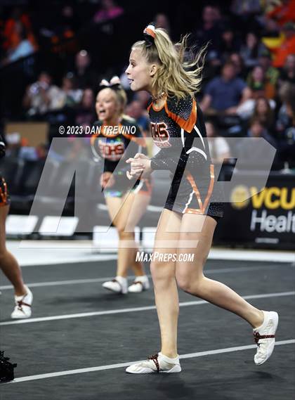Thumbnail 3 in VHSL State Cheer Competition (Class 3) photogallery.