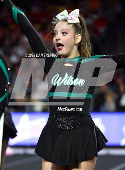 Thumbnail 2 in VHSL State Cheer Competition (Class 3) photogallery.