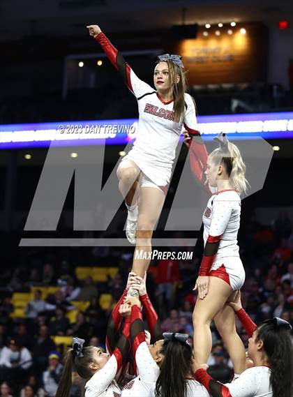 Thumbnail 2 in VHSL State Cheer Competition (Class 3) photogallery.