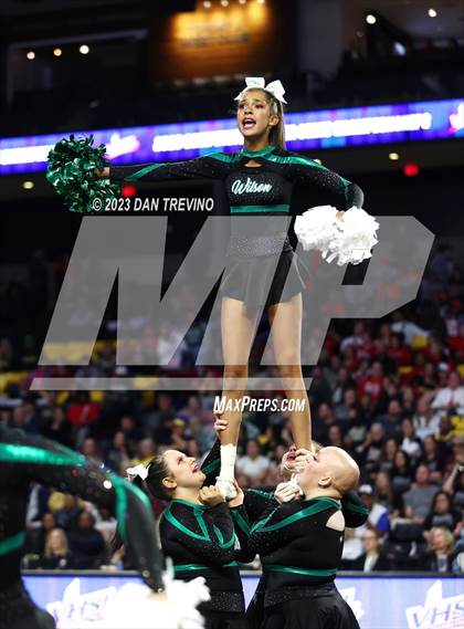 Thumbnail 3 in VHSL State Cheer Competition (Class 3) photogallery.