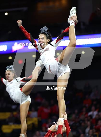 Thumbnail 3 in VHSL State Cheer Competition (Class 3) photogallery.