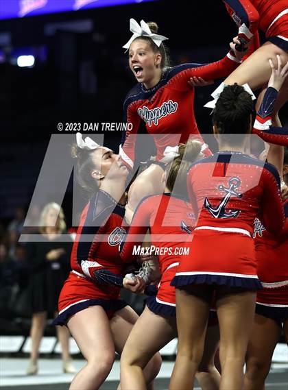 Thumbnail 1 in VHSL State Cheer Competition (Class 3) photogallery.