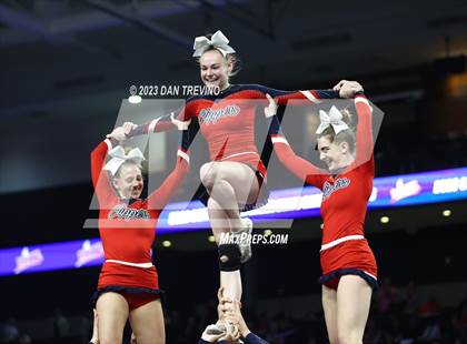 Thumbnail 2 in VHSL State Cheer Competition (Class 3) photogallery.