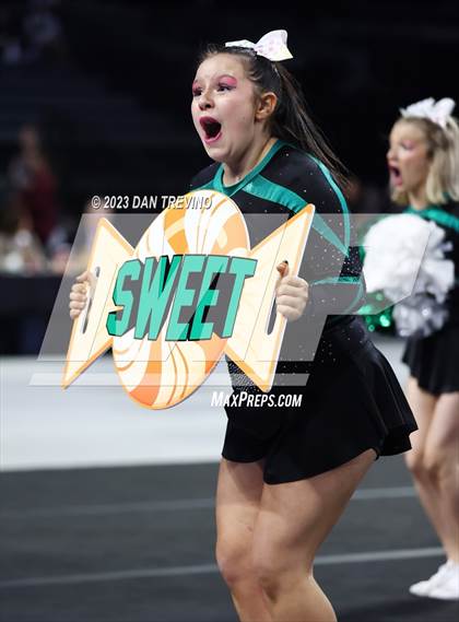 Thumbnail 3 in VHSL State Cheer Competition (Class 3) photogallery.