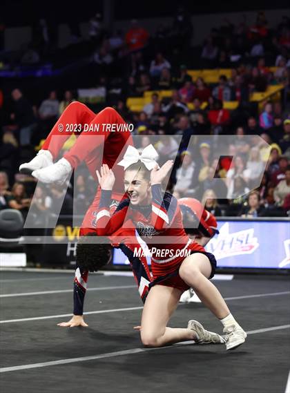 Thumbnail 3 in VHSL State Cheer Competition (Class 3) photogallery.