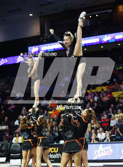 Thumbnail 3 in VHSL State Cheer Competition (Class 3) photogallery.
