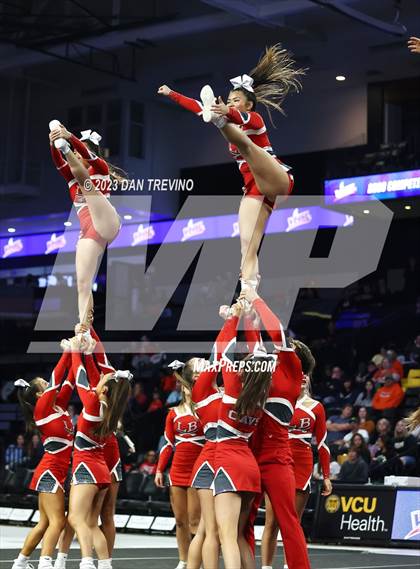 Thumbnail 3 in VHSL State Cheer Competition (Class 3) photogallery.