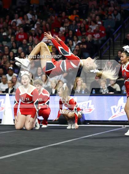 Thumbnail 2 in VHSL State Cheer Competition (Class 3) photogallery.