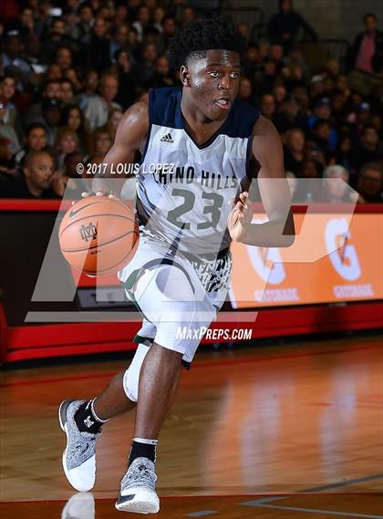 Thumbnail 3 in Oak Hill Academy vs. Chino Hills (Nike Extravaganza) photogallery.