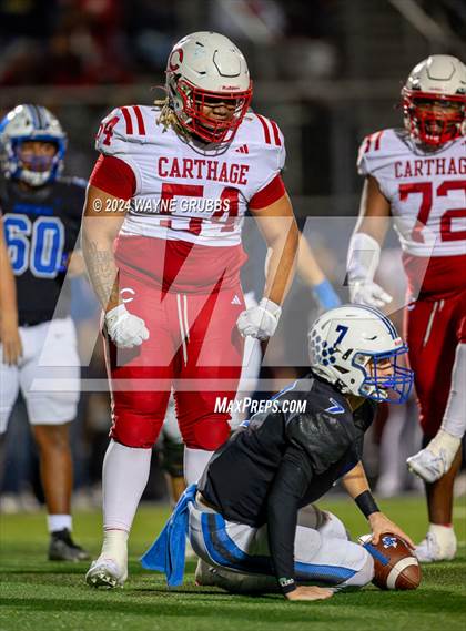 Thumbnail 3 in Carthage vs. Spring Hill (UIL 4A DII Bi-District Playoff) photogallery.