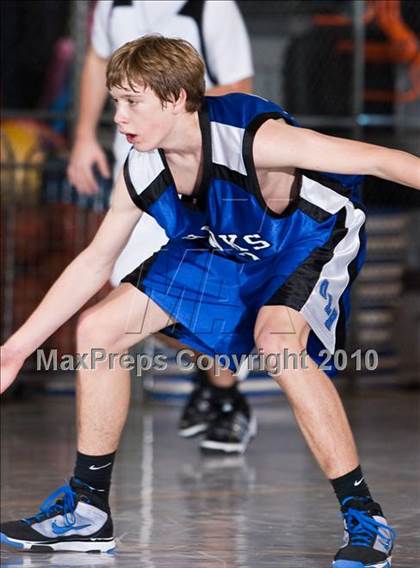 Thumbnail 1 in Our Lady of the Hills vs. TMI-Episcopal (Bracken Christian Tournament) photogallery.