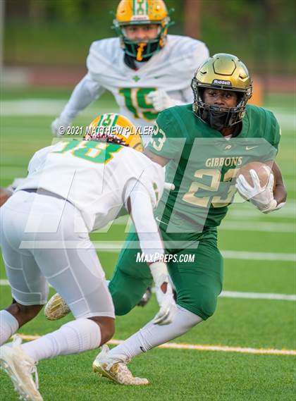 Thumbnail 3 in Richmond vs Cardinal Gibbons (NCHSAA 4A - Second Round) photogallery.