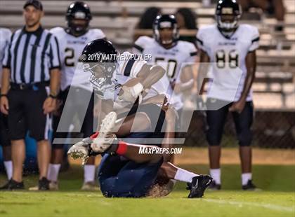 Thumbnail 3 in Terry Sanford vs Clinton (Cumberland County Schools Football Jamboree) photogallery.