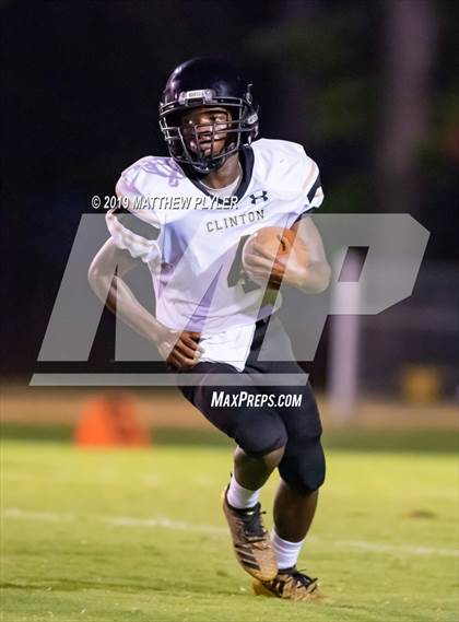Thumbnail 1 in Terry Sanford vs Clinton (Cumberland County Schools Football Jamboree) photogallery.