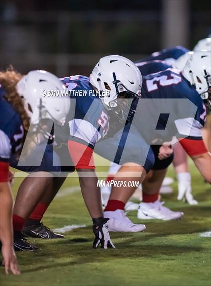 Thumbnail 2 in Terry Sanford vs Clinton (Cumberland County Schools Football Jamboree) photogallery.