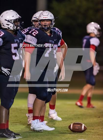 Thumbnail 3 in Terry Sanford vs Clinton (Cumberland County Schools Football Jamboree) photogallery.