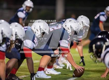 Thumbnail 2 in Terry Sanford vs Clinton (Cumberland County Schools Football Jamboree) photogallery.