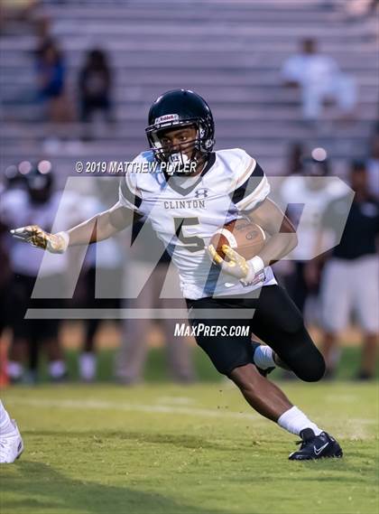 Thumbnail 1 in Terry Sanford vs Clinton (Cumberland County Schools Football Jamboree) photogallery.
