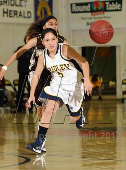 Thumbnail 1 in Yuba City vs. Gridley (Lady Bulldog Holiday Classic) photogallery.