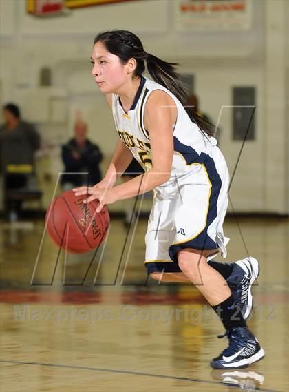 Thumbnail 2 in Yuba City vs. Gridley (Lady Bulldog Holiday Classic) photogallery.