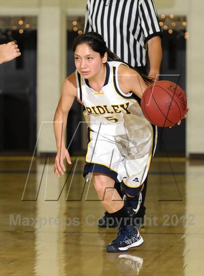 Thumbnail 2 in Yuba City vs. Gridley (Lady Bulldog Holiday Classic) photogallery.