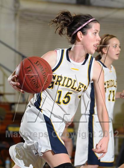 Thumbnail 2 in Yuba City vs. Gridley (Lady Bulldog Holiday Classic) photogallery.