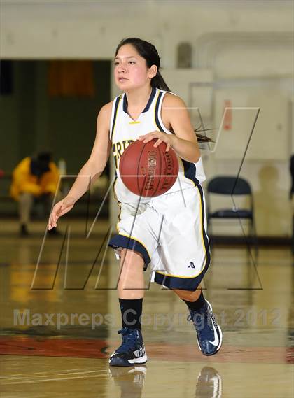 Thumbnail 3 in Yuba City vs. Gridley (Lady Bulldog Holiday Classic) photogallery.