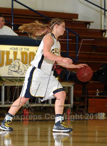 Thumbnail 2 in Yuba City vs. Gridley (Lady Bulldog Holiday Classic) photogallery.