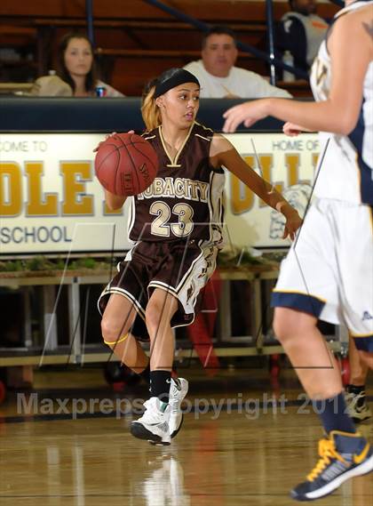 Thumbnail 2 in Yuba City vs. Gridley (Lady Bulldog Holiday Classic) photogallery.