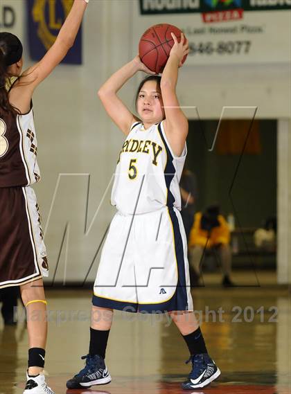 Thumbnail 3 in Yuba City vs. Gridley (Lady Bulldog Holiday Classic) photogallery.