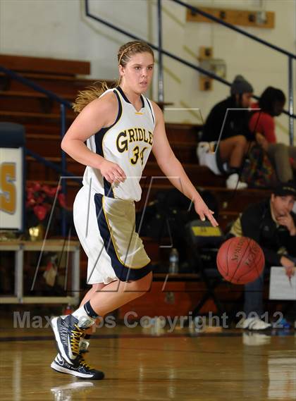 Thumbnail 3 in Yuba City vs. Gridley (Lady Bulldog Holiday Classic) photogallery.