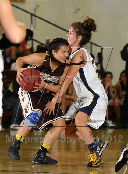 Thumbnail 3 in Yuba City vs. Gridley (Lady Bulldog Holiday Classic) photogallery.