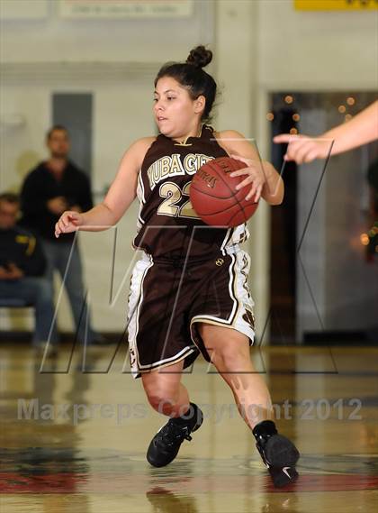 Thumbnail 3 in Yuba City vs. Gridley (Lady Bulldog Holiday Classic) photogallery.
